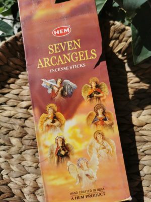 Encens Sept Archanges – Protection, Guérison & énergies célestes (x20 bâtonnets)