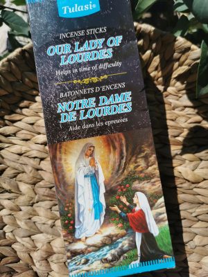Encens Notre Dame de Lourdes – Aide dans les épreuves (x20 bâtonnets)