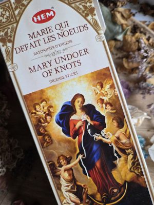 Encens Marie qui défait les Noeuds – Libération, Clarté & Protection (x20 bâtonnets)