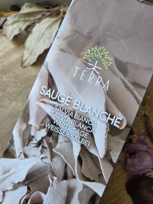 Encens Sauge blanche – Nettoyage & Purification (x20 bâtonnets)