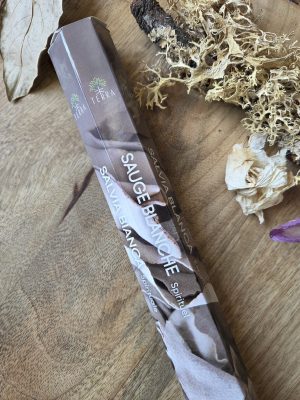 Encens Sauge blanche – Nettoyage & Purification (x20 bâtonnets)